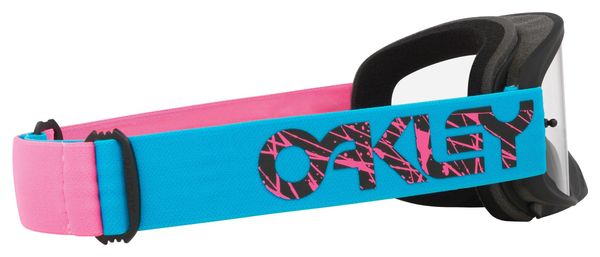 Máscara Oakley O-Frame 2.0 Pro MX Stroke Azul Rosa / Transparente / Ref : OO7115-61