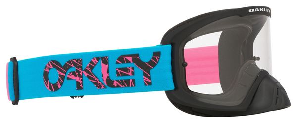 Máscara Oakley O-Frame 2.0 Pro MX Stroke Azul Rosa / Transparente / Ref : OO7115-61