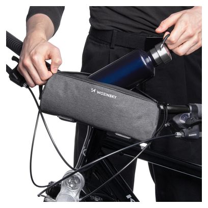 Sacoche de vélo isotherme Wozinsky - Gris