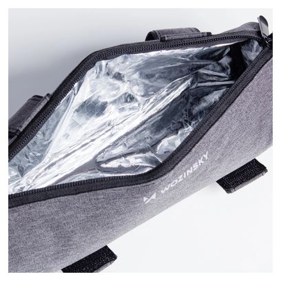 Sacoche de vélo isotherme Wozinsky - Gris