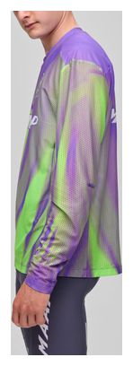 Maglietta a maniche lunghe Maap WorldTour 26 Air Mesh verde/viola