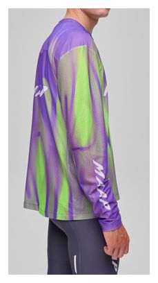 Maglietta a maniche lunghe Maap WorldTour 26 Air Mesh verde/viola