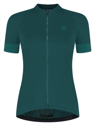 Maillot Cyclisme Manches Courtes Femme Sarcelle
