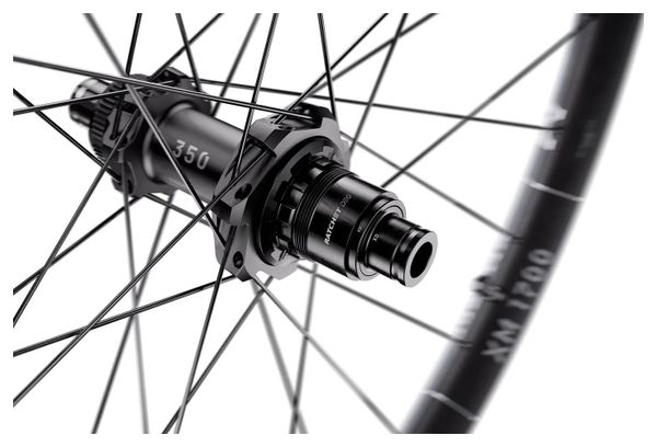Ruota posteriore DT Swiss XM 1700 Spline 30 da 29'' | Boost 12x148 mm | Center Lock