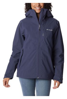 Columbia Omni Tech Ampli Dry Waterproof Jacket Blue Women Alltricks