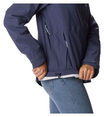 Columbia Omni-Tech Ampli-Dry Waterproof Jacket Blue Women