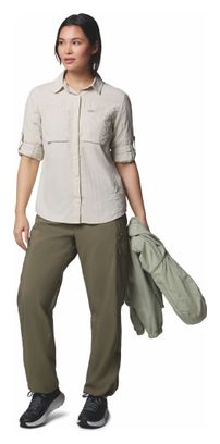 Camicia Columbia Skien Valley Beige Donna