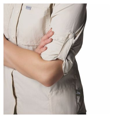 Camicia Columbia Skien Valley Beige Donna