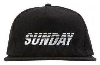 Casquette Sunday Shredd 5-Panel Unstructured Noir - Couleur - Noir