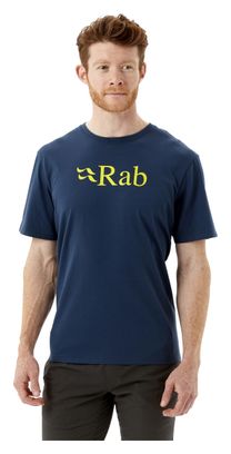 T-Shirt Rab Stance Logo Bleu