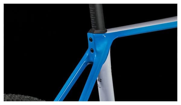 Cube Cross Race C:62 SLX Cyclocross Bike Shimano 105 Di2 12S 700 mm Teamline Grey Blue Red 2023