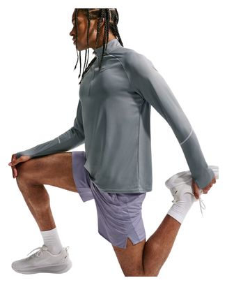 Nike Miler Men's Gray 1/2-Zip Top