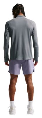 Nike Miler Men's Gray 1/2-Zip Top