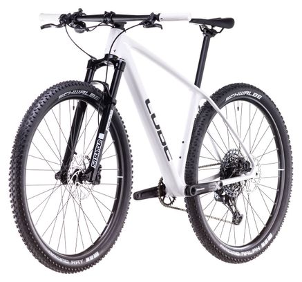 Cube Reaction C 62 One Hardtail MTB Sram NX SX Eagle 12S 29 Cotton White Grey 2025 Alltricks