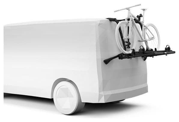Thule WanderWay Kofferraumfahrradträger 911002 (2 Fahrräder) Schwarz