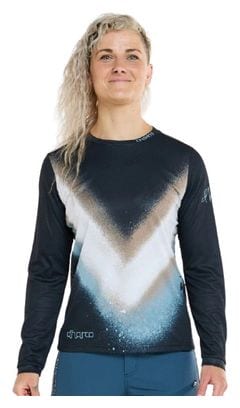 Dharco Women's Gravity Golden Streak Maglia a maniche lunghe