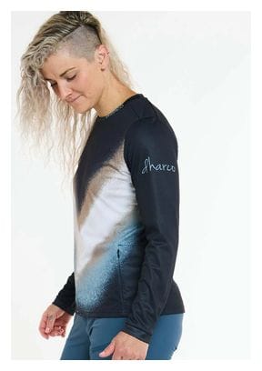 Maillot à Manches Longues Dharco Femme Gravity Golden Streak