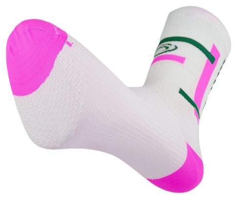 Chaussettes BV Sport Light Run ''Bali'' Rose/Vert