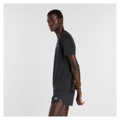 Men's New Balance Athletics Graphic Short Sleeve Jersey Black