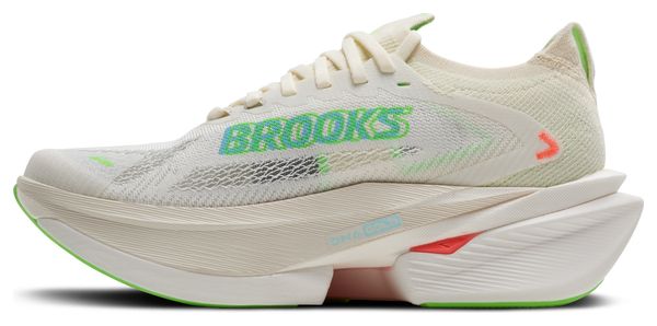 Brooks Hyperion Max 3 Wit/Multicolor Heren Hardloopschoenen