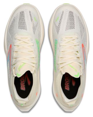 Brooks Hyperion Max 3 Wit/Multicolor Heren Hardloopschoenen