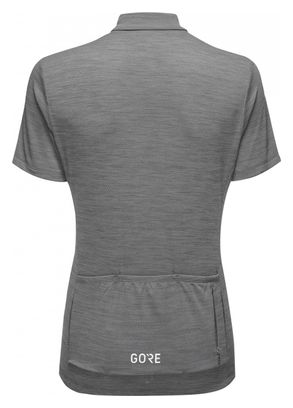 Gore Wear C3 Women&#39;s Short Sleeve Jersey Gray