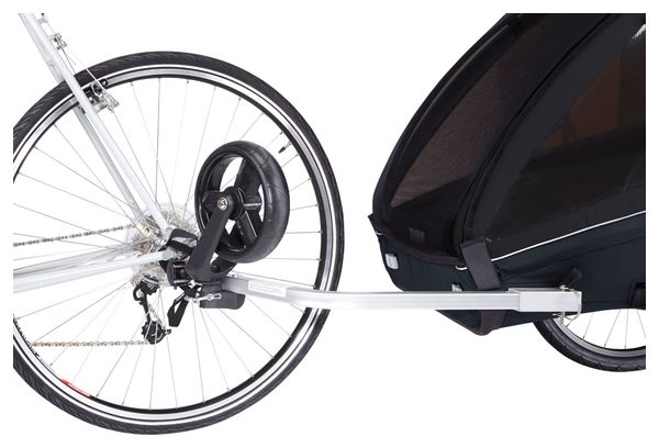 Rimorchio per biciclette Thule Coaster XT Kids, nero