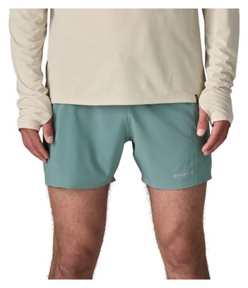 Pantaloncini Patagonia Strider Pro - 5in Blu Uomo