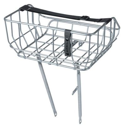 Basil Portland Front Bike Basket 25L Chrome