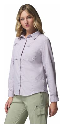 Camicia Columbia Skien Valley Violet Donna