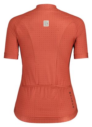Maloja SandlingM. Damestrui met korte mouwen Oranje
