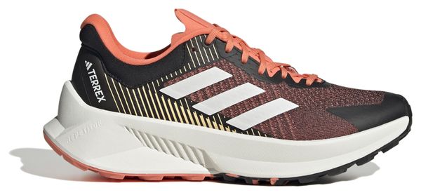 Women's Trail Running Shoes adidas Terrex Soulstride Flow Black Coral