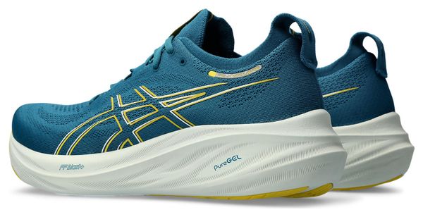 Asics Gel Nimbus 26 Blau Gelb Laufschuhe