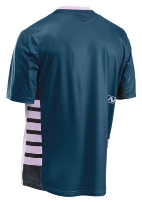 Northwave Edge 2 Kurzarm-Mountainbike-Trikot Blau/Grau