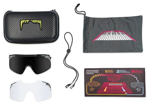 Paar Pit Viper The Standard Synthesizer Black Goggles