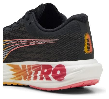 Running Shoes Puma Deviate Nitro 2 FG Black Orange Homme