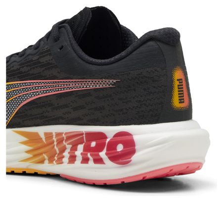 Scarpe da corsa Puma Deviate Nitro 2 FG Black Orange Homme