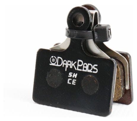 PAIRE DE PLAQUETTES- DARKPADS DRAG CERAMIC SHIMANO - 15GR X2