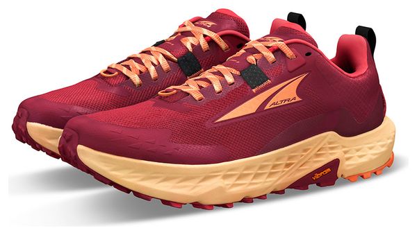 Altra Timp 5 Trail Shoes Red/Orange Women's