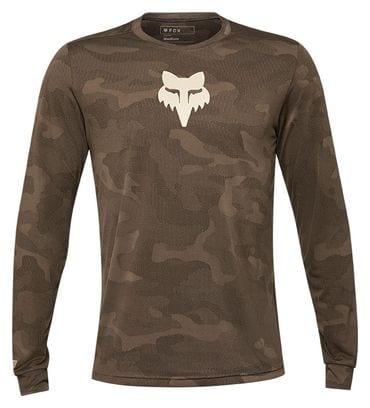 Camiseta de manga larga Fox Ranger TruDri Verde