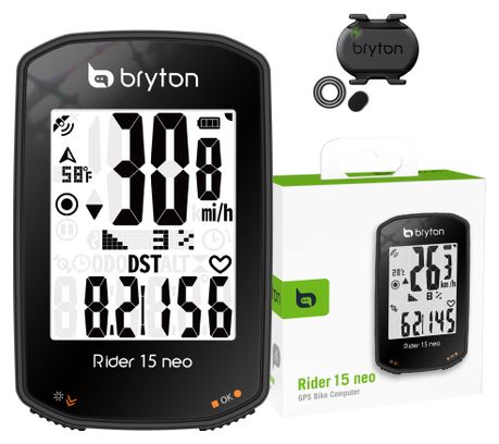 BRYTON Rider 15 NEO C GPS Computer + Cadence Sensor