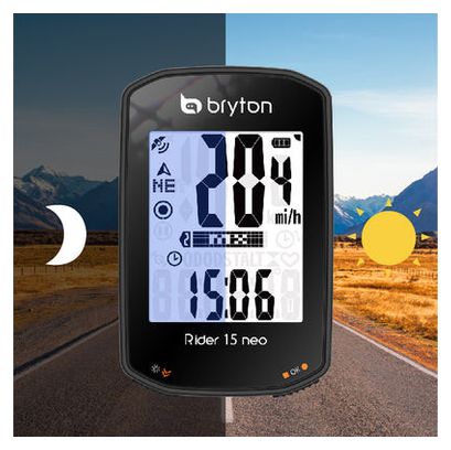 BRYTON Rider 15 NEO C GPS Computer + Cadence Sensor