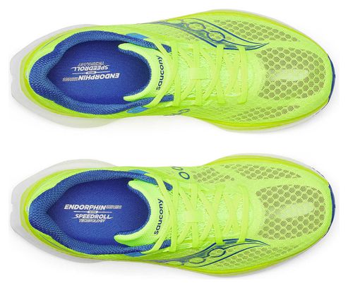 Zapatillas de Running Saucony Endorphin Speed 5 Amarillo/Azul para Hombre