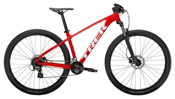 Trek Marlin 5 Shimano Altus 8V 29'' Rojo Radioactivo 2023 Bicicleta de montaña semirrígida