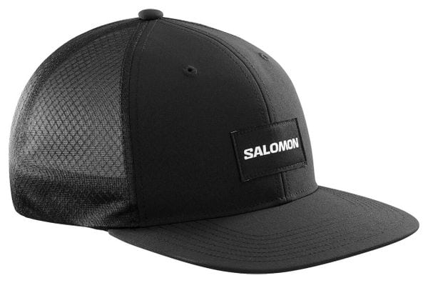 Salomon Trucker Flat Cap Black Unisex