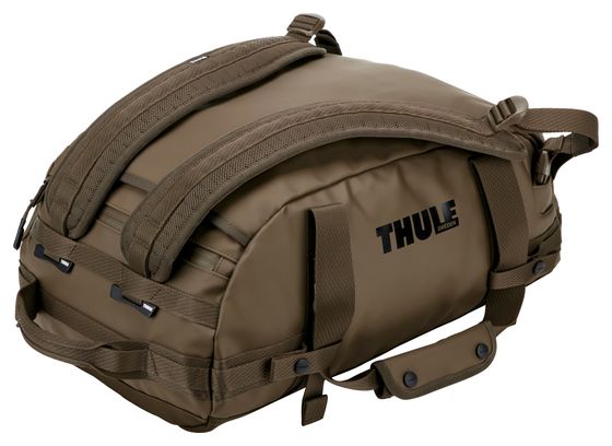Bolsa de viaje Thule Chasm Recycled Duffel 30 L, color caqui oscuro