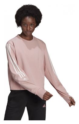 Sweatshirt femme adidas Aeroready Designed To Move Cotton-Touch