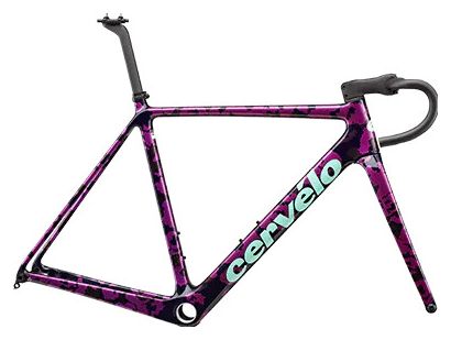 Kit Cuadro Cervélo R5-CX Camo Violeta 2023