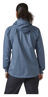 Wasserdichte Jacke für Damen Rab Downpour Plus 2.0 Blau