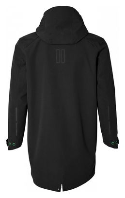 Basil Mosse bicycle rain parka Black